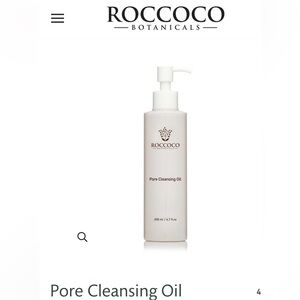 Never Opened - Roccocco Botanicals Pore Cleansing Oil, 200 ml